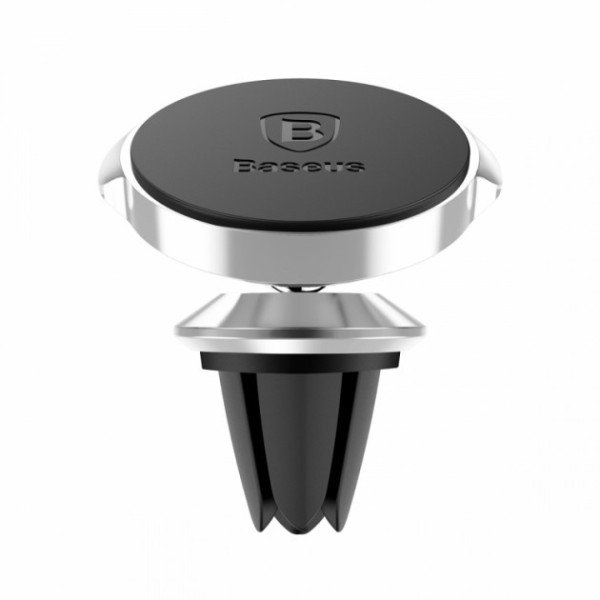 Авто Держатель Baseus Small Magnetic (Серебристый) (Пластик)
