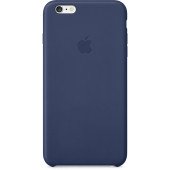 Чехол Накладка для iPhone 6 Apple Leather Case Original  (Темно синий ) (кожа)