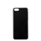 Чехол Накладка для iPhone 5C Jzzs (черный) (кожа)