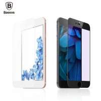 Защитое скло iPhone 7 Baseus PET Soft Fosted 3D Glass 0.23 mm (black)