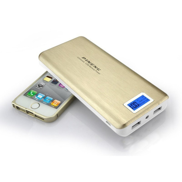 Портативний зарядний пристрій PINENG POWER BANK (10000mAh) (Золотий) - фото Портативний зарядний пристрій PINENG POWER BANK (10000mAh) (Золотий)