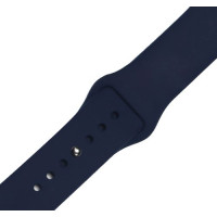 Ремінець-браслет для Apple Watch 42mm Silicone Band (midnight blue )