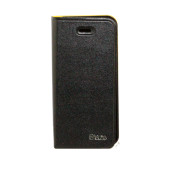 Чехол Книжка для iPhone 5/5S Biaze (Черный) (Кожа)