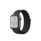 Apple Watch Series 4 Nike+ 40mm GPS + Cellular Space Gray Aluminum Case with Black Nike Sport Loop (MTXH2)