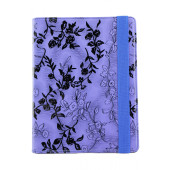 Чехол Книжка для IPad 2/3/4 I-MAX ROTATING FLWR (Фиолетовый) (Преcсованая кожа)