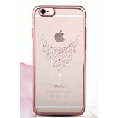 Diamond Silicon Younicou iPhone Diamond Crystal White