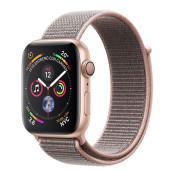 Apple Watch Series 4 GPS + LTE 44mm Gold Alum. w. Pink Sand Sport l. Gold Alum. (MTV12)