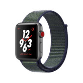 Apple Watch Nike+ Series 3 GPS + Cellular 42mm Space Gray Aluminum with Mignight Fog Nike Sport Loop (MQMK2)