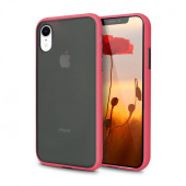 Чехол накладка iPhone Xr Gingle Series (camelia/red)