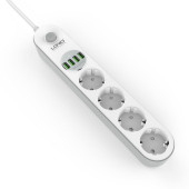 Мережевий филтр LDNIO 4 USB Power Strip (3.4 Amp / 2 m) (SC4432) (White)