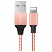 Кабель Baseus Mechanical Era Metal Cable to Lightning (Метал) (Rose Gold)
