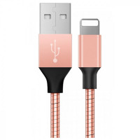 Кабель Baseus Mechanical Era Metal Cable to Lightning (Метал) (Rose Gold)