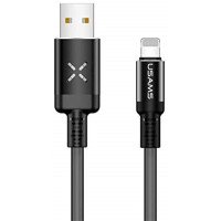 Кабель Usams LED Cable U16 ( black)