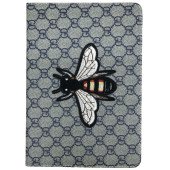 Чохол книжка iPad (2017/18) Slim leather Case (gucci bee)