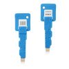 Кабель USB BASEUS Keys Series Lightning  (blue)