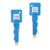 Кабель USB BASEUS Keys Series Lightning (blue)