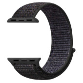 Ремешок для Apple Watch 38mm Nylon Sport Loop Band (Black)