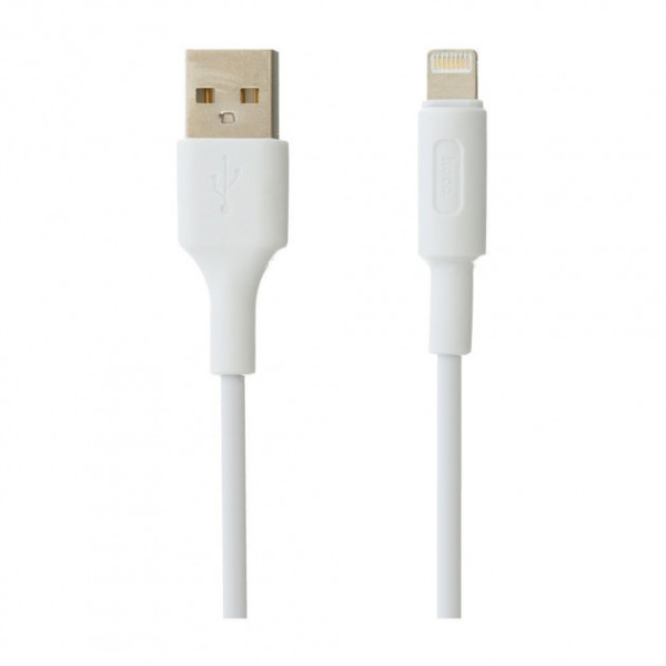 Кабель Lightning Hoco X20 (3m) (White) - фото Кабель Lightning Hoco X20 (3m) (White)