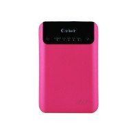Портативний зарядний пристрій CAGER SMART POWER BANK (7200mAh) (Рожевий)
