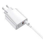 Мережевий зарядний пристрій Baseus Speed Quick Charger USB/30W/QC/PD + Cable