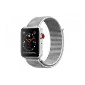 Apple Watch Series 3 GPS + Cellular 38mm Silver Aluminum w. Seashell Sport L. (MQKJ2)