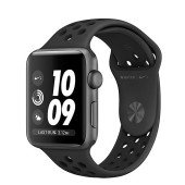 Apple Watch Nike+ Series 3 GPS 38mm Space Grey Aluminium C. w. Anthracite B. (MTF12)