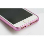 Бампер для iPhone 5/5S Kinbashi Guardian (Розовый) (Алюминий)