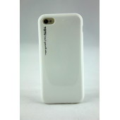 Чехол Накладка для iPhone 5C TOTU (белый) (пластик)