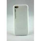 Чехол Накладка для iPhone 5C TOTU (белый) (пластик)
