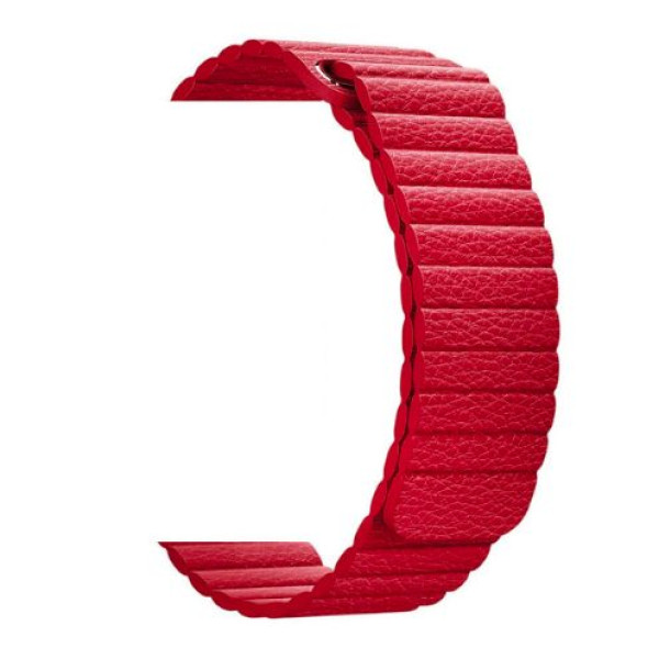 Ремешок для Apple Watch Leather Loop 38mm (red)
