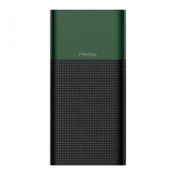 Портативное зарядное устройство PRODA Biaphon PPP-28 (10000mAh) Green - фото Портативное зарядное устройство PRODA Biaphon PPP-28 (10000mAh) Green