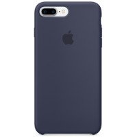 Чехол Накладка для iPhone 7 Plus Apple Silicone Case (Midnight Blue) (Силикон)