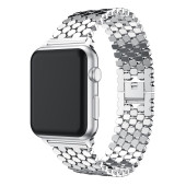 Ремешок-браслет для Apple Watch 38mm/40mm Honeycombs Metall (Silver)