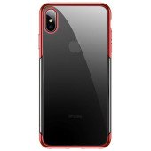 Чехол накладка iPhone Xs Max Baseus Shining Case (red)
