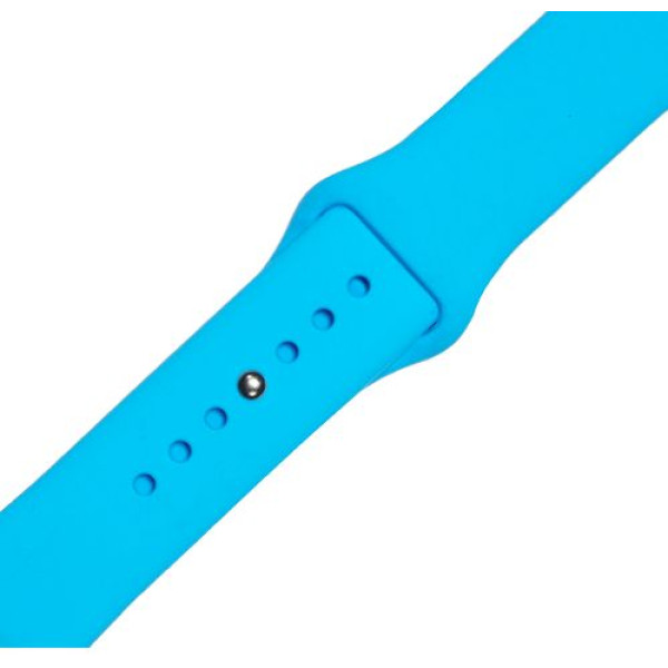 Ремінець-браслет для Apple Watch 38mm Silicone Band (blue)