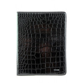 Чехол Книжка для IPad 2/3/4 RICH BOSS LEATHER CASE (Черный) (кожа)