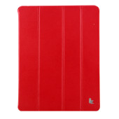 Чехол Книжка для IPad 2/3/4 JISONCASE PREMIUM(Красный) (Кожа)