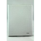 Чохол Книжка для IPad 2/3/4 RICH BOSS LEATHER CASE (білий) (шкіра)