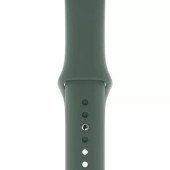 Ремешок-браслет для Apple Watch 38mm/40mm Silicone Nike Sport Band (Pine Green)
