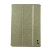 Чохол Книжка для iPad Air Qed Metal Holster (Золотий) (Метал)