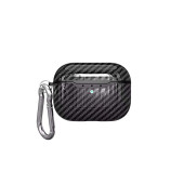 Чохол для AirPods Pro Silicone Carbon (Black)