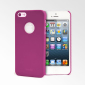 Чохол Накладка для iPhone 4/4S Moshi iGlaze (Бордовий) (Пластик)
