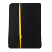 Чохол Книжка для iPad Air деви про SMART (Чорний) (Шкіра)