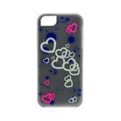 Чехол Накладка для iPhone 5/5S Creative Cace Perfect (Белый) (Пластик)
