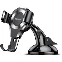 Авто Тримач Baseus Premium Osculum Type Gravity Car Mount Black-Silver