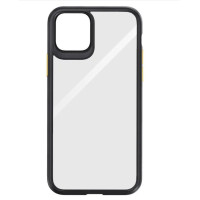 Чохол Накладка для iPhone 11 Pro Rock Pro Series (black/yellow)