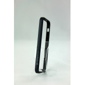 Бампер для iPhone 5/5S EVOQUE (черный) (пластик)
