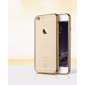 Чехол Накладка для iPhone 6 Baseus ShiningCase (Золотой) (Силикон)