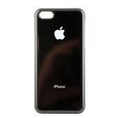 Чехол Накладка для iPhone 5C I-MAX ORG SHINE (Черный) (пластик)