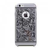 Чохол Накладка для iPhone 6 IBacks Cameo (Сірий) (Алюміній)